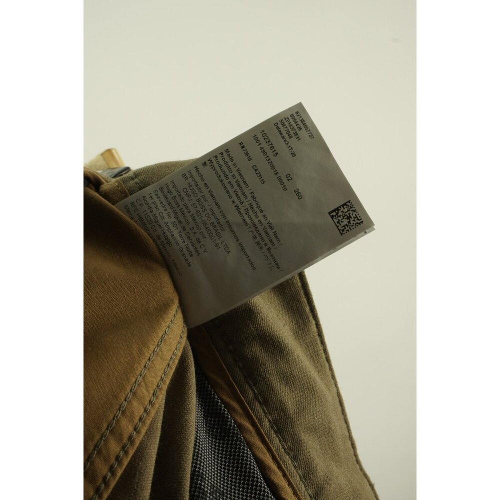 Hugo Boss Delaware Crop Performance Slim Fit Men's 38 x 32 Brown 5 Pocket Pants - Picture 11 of 11